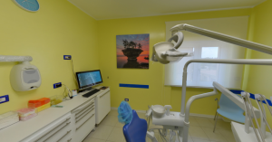 Foto della seconda sala visite della clinica Dental House Kids